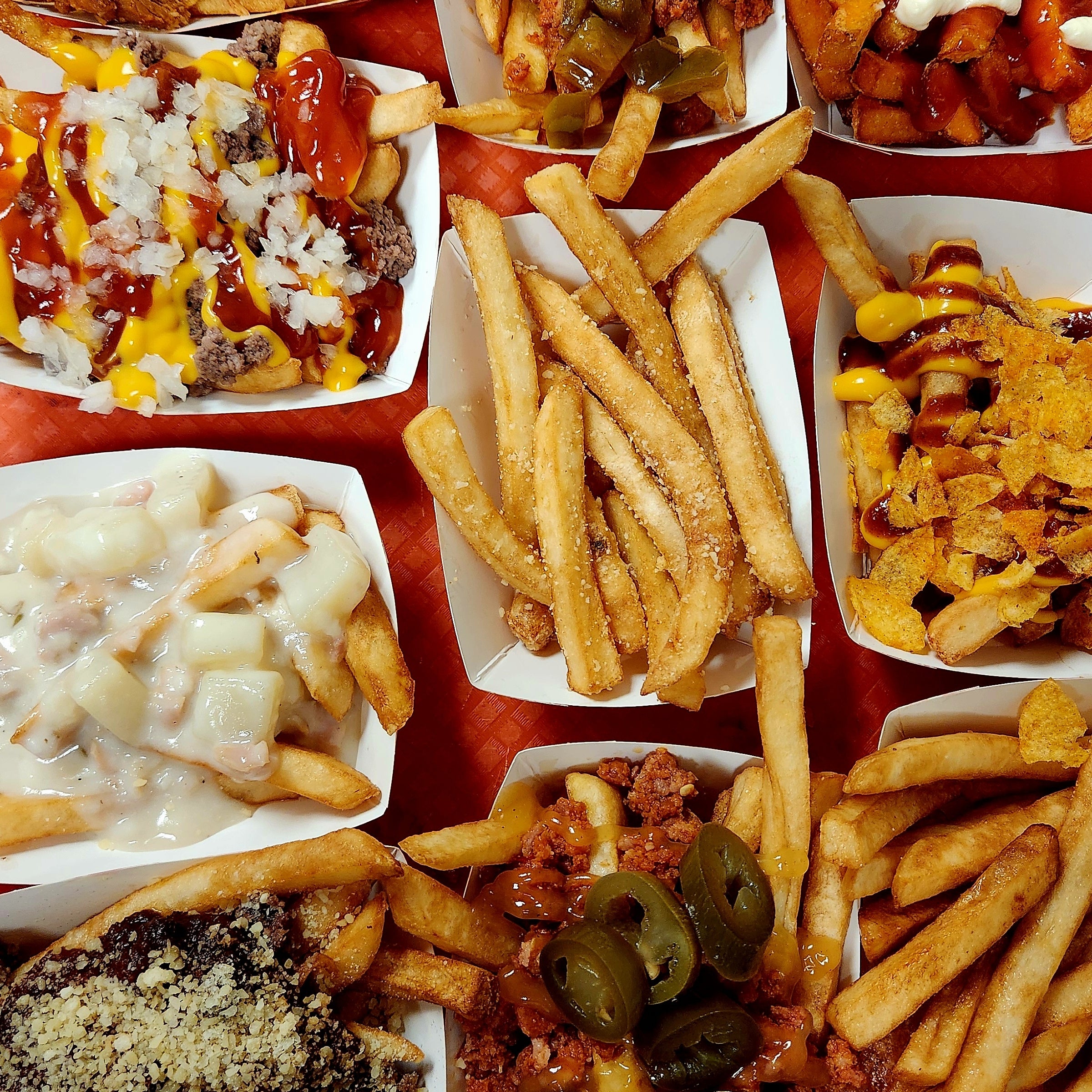 Loaded Fry Flight (Priced Based On Selection) | faneeks